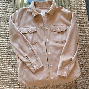 Thread & Supply Fleece Shacket, XS